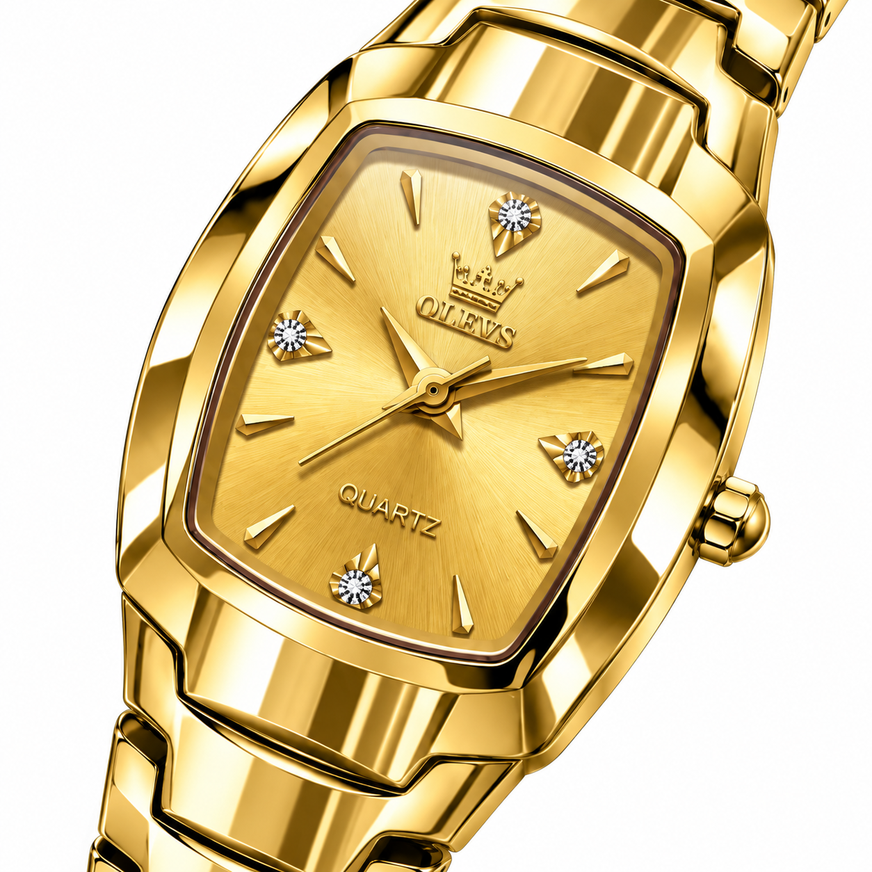 Relógio Feminino Léman Dourado em Aço Femme Montaise