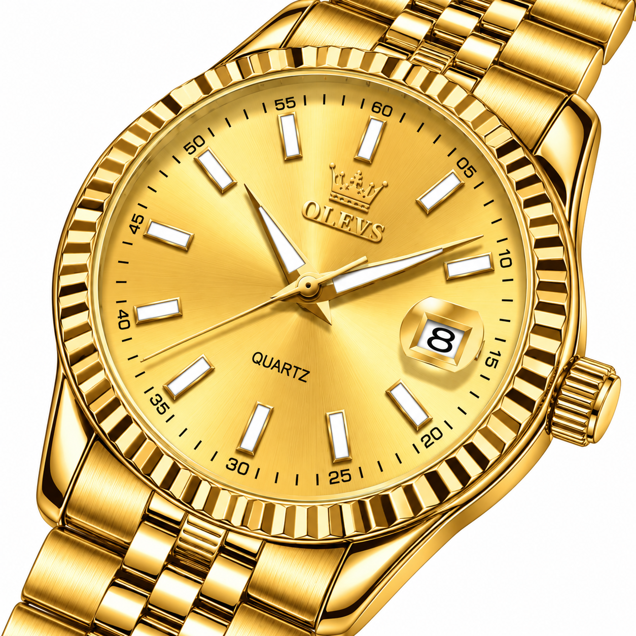 Relógio Feminino Montreux Dourado Mostrador Dourado Femme Montaise
